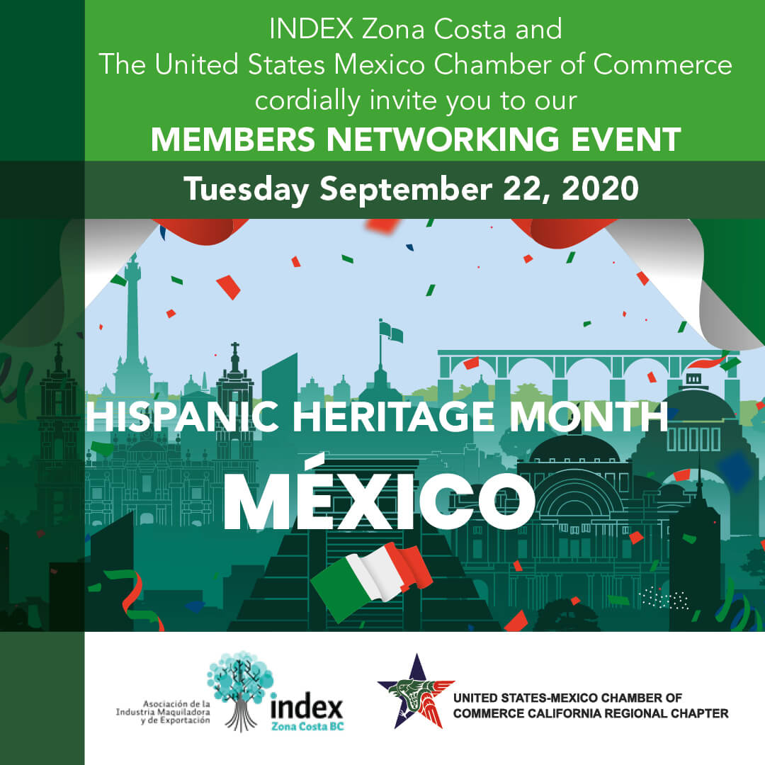 INDEX and USMCOC "Member Networking Event celebrating MEXICAN INDEPENDENCE DAY"