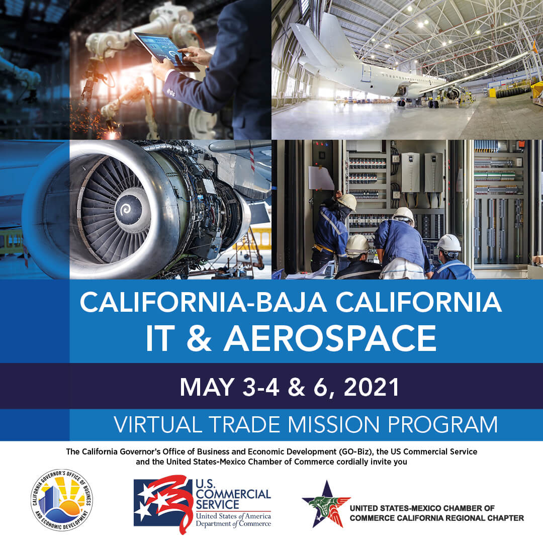 California-Baja California IT & Aerospace Virtual Trade Mission 2021