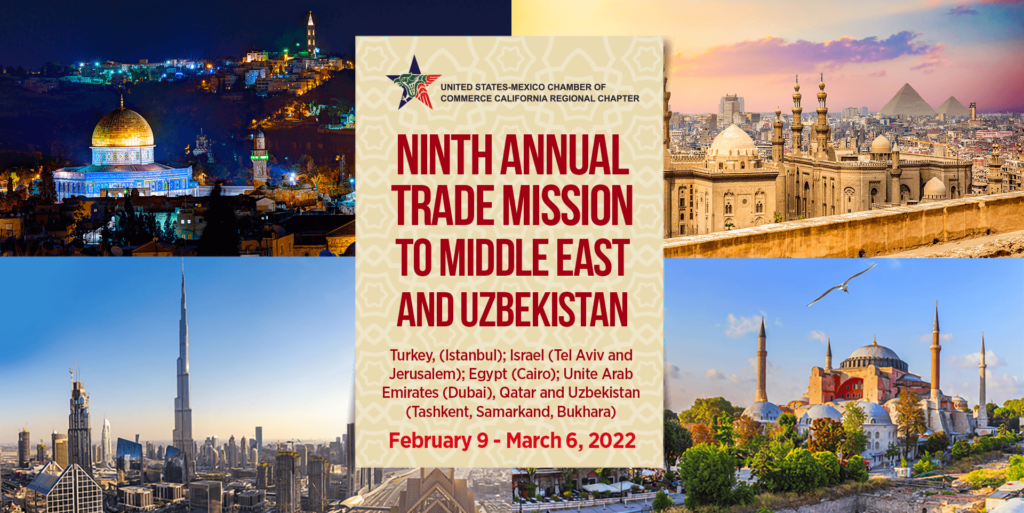 9th Annual Trade Mission to Middle East 2022