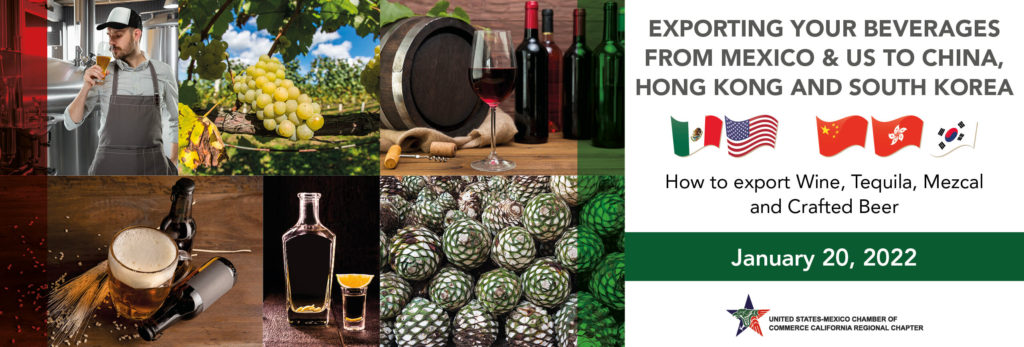 Exporting your Beverages from mexico & US to china, hong kong and south korea