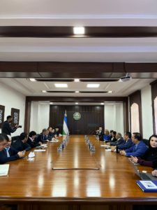 usmcocca Trade Mission - Uzbekistan - Meeting and B2B with the Deputy Governor of Bukhara Region Mr. Asadov Rizo Raupovich opportunities in the automotive garment and agribusiness inbound and outbound for trade delegates